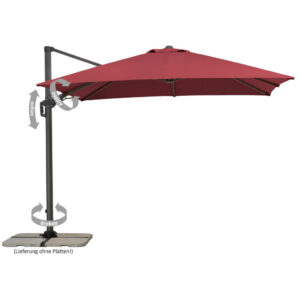 XXXL BOČNÍ SLUNEČNÍK 358/263/300 cm